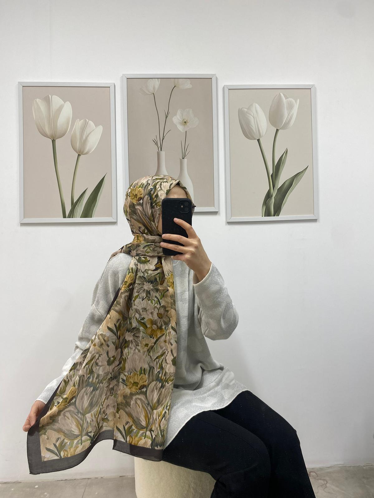 PAMUKSU SOFT ŞAL D-11-8
