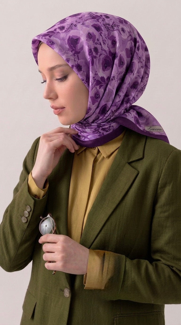 PAMUKSU SOFT EŞARP D-110-4