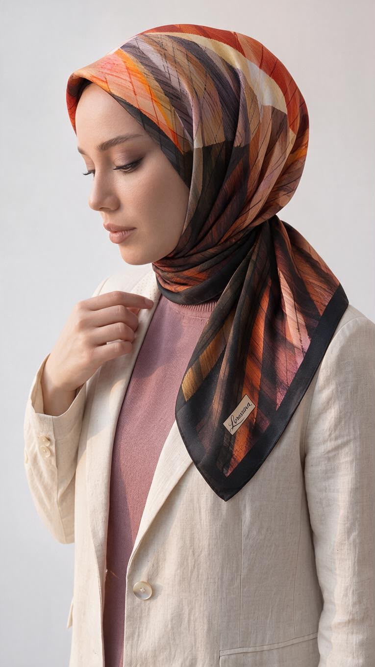 PAMUKSU SOFT EŞARP D-128