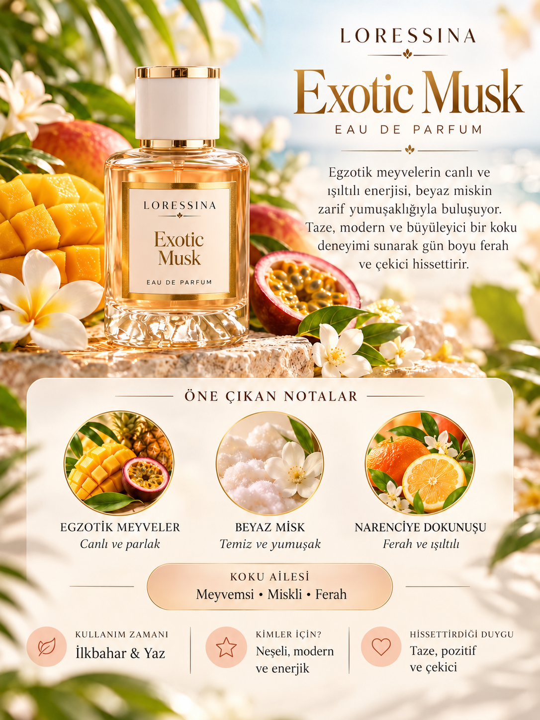 LORESSİNA - Exotic Musk - PARFÜM 50 ml