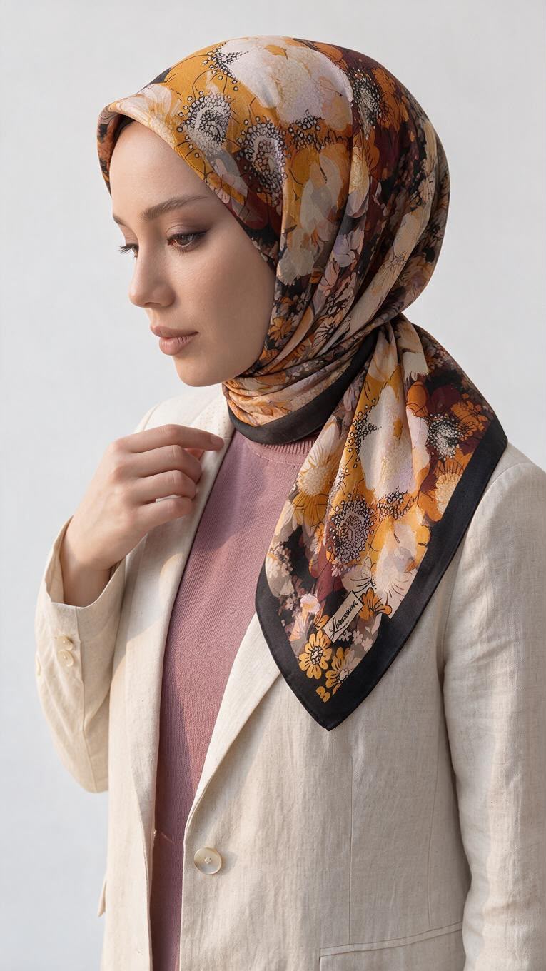 PAMUKSU SOFT EŞARP D-148