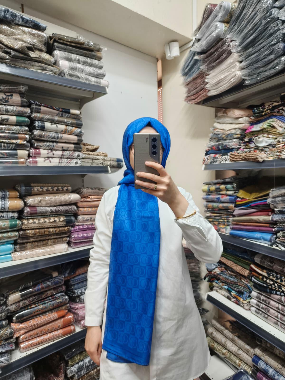 PAMUKSU SOFT ŞAL HALKA DESEN - 24