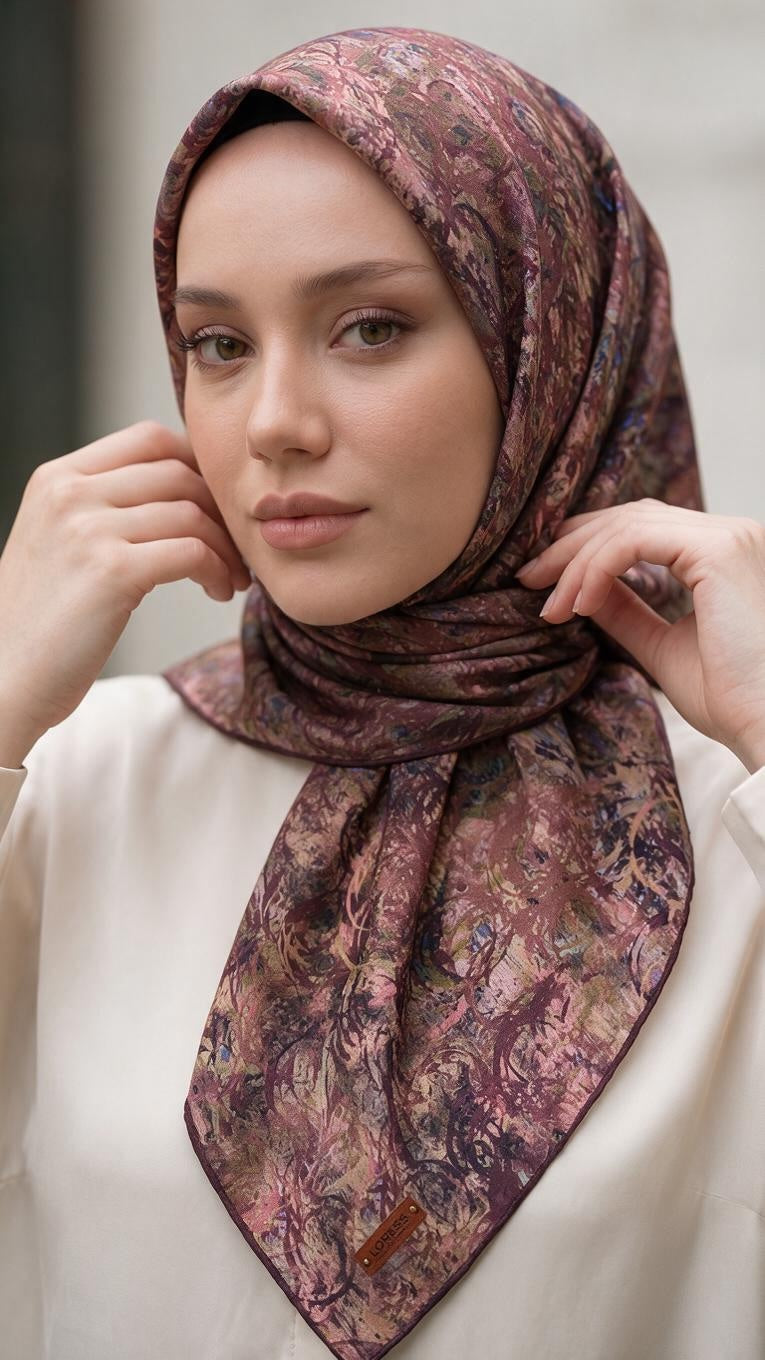 NATURAL TOUCH EŞARP D-57