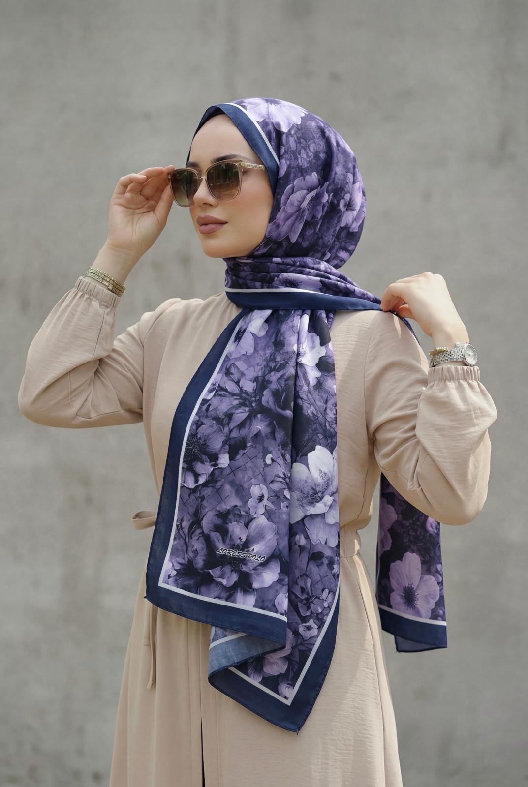 PAMUKSU SOFT ŞAL D-25-7