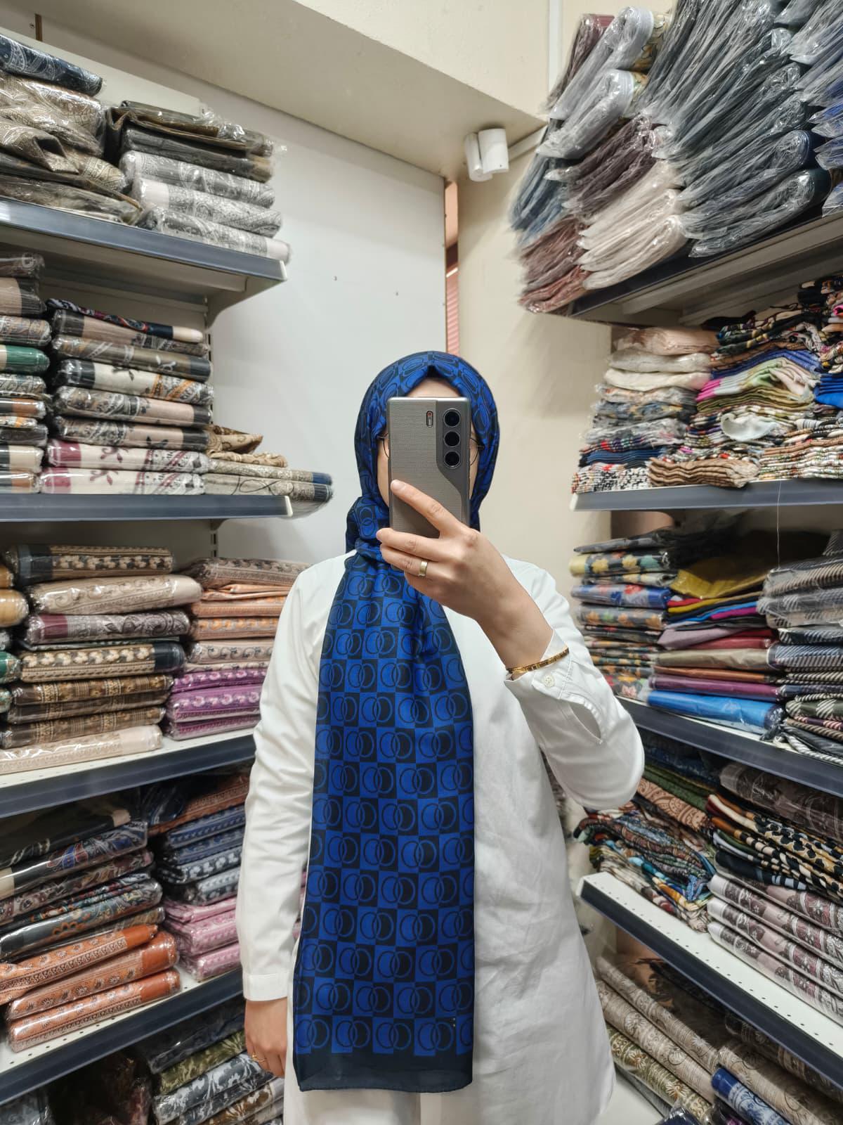 PAMUKSU SOFT ŞAL HALKA DESEN - 23
