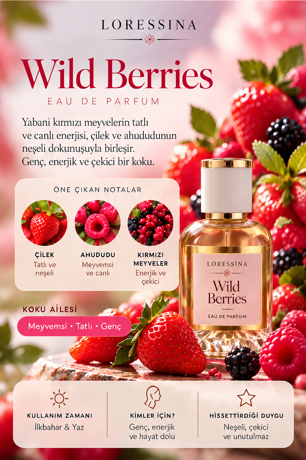 LORESSİNA - Wild Berries - PARFÜM 50 ml