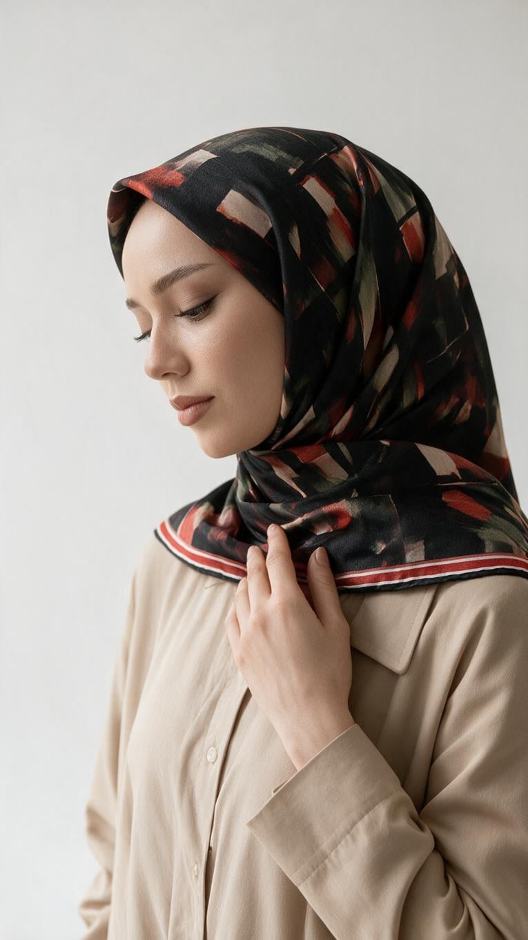 NATURAL TOUCH EŞARP D-31