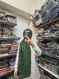 PAMUKSU SOFT ŞAL HALKA DESEN - 4