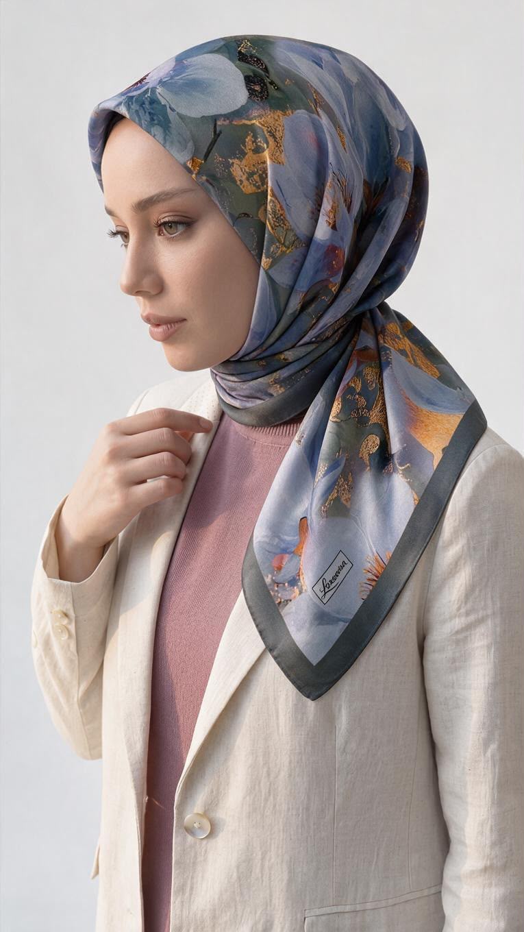 PAMUKSU SOFT EŞARP D-142