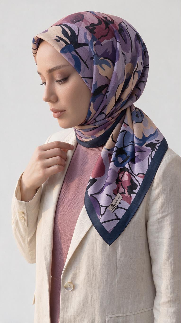 PAMUKSU SOFT EŞARP D-140