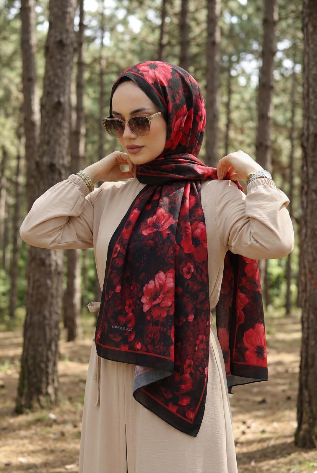 PAMUKSU SOFT ŞAL D-25-5