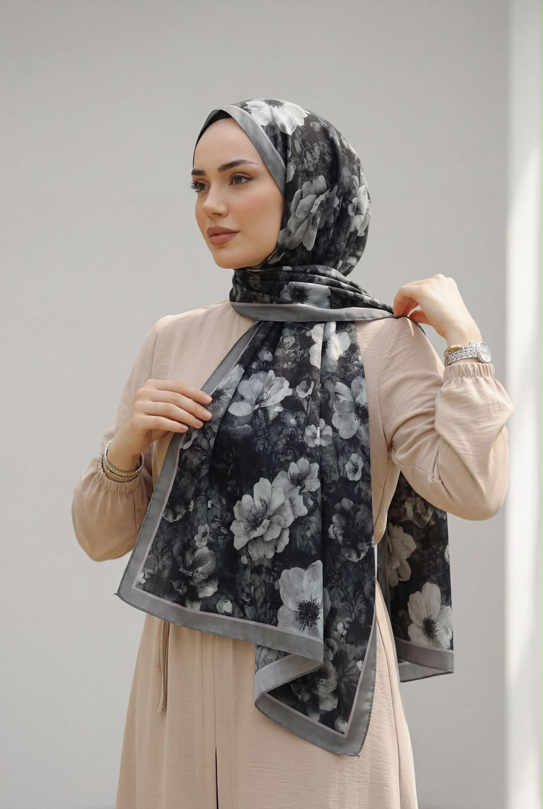 PAMUKSU SOFT ŞAL D-25-8