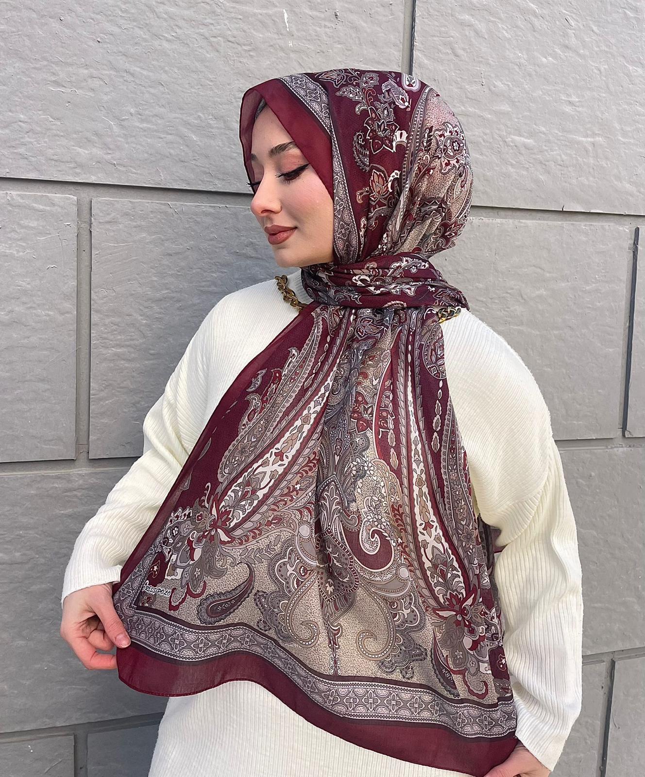 PAMUKSU SOFT ŞAL D-18-5