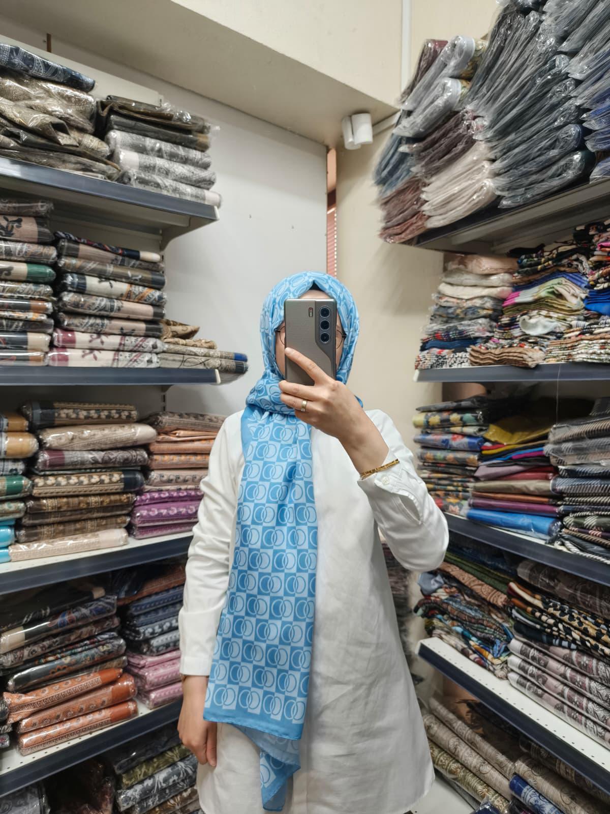 PAMUKSU SOFT ŞAL HALKA DESEN - 22