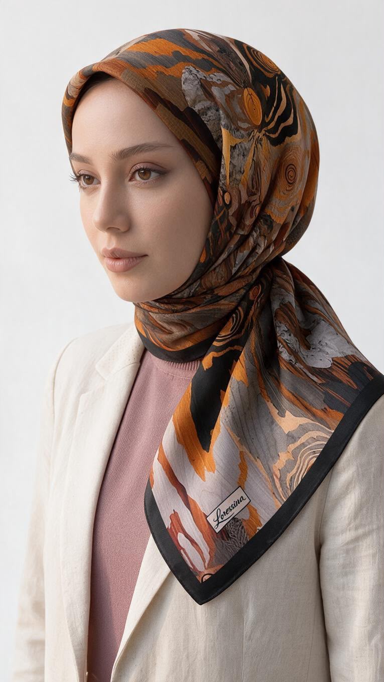 PAMUKSU SOFT EŞARP D-177