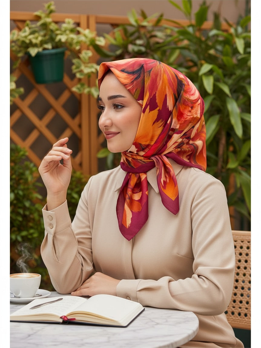PAMUKSU SOFT EŞARP D-123-12
