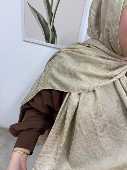 HALKA DESEN PAMUKSU AYROBİN JAKAR ŞAL D-3-1
